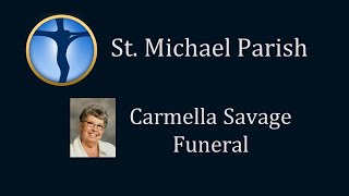 Carmella Savage Funeral [upl. by Hepsiba]