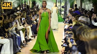 Elie Saab  SpringSummer 2025  Paris Fashion Week  4K [upl. by Ettolrahc]