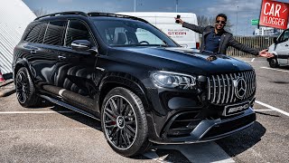 INSIDE 2021 NEW MercedesAMG GLS 63 4MATIC  Interior Exterior DETAILS wREVS [upl. by Riffle664]