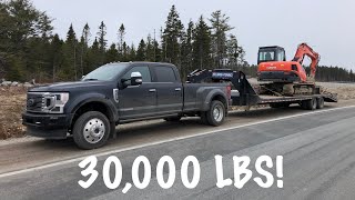 2021 F450 PLATINUM TOWING 30000LBS amp FIRST UPGRADE ON TRUCK [upl. by Palla562]