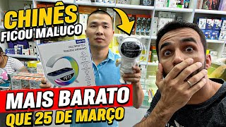 O CHINÊS INAUGUROU UMA LOJA COM TUDO BARATINHO NO BRÁS [upl. by Salohcim]