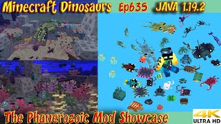 The Phanerozoic Mod v1 Cambrian Showcase Minecraft JAVA 1192 Dinosaurs Ep635 [upl. by Hajan]