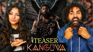 🇮🇳 Reacting to KANGUVA  Sizzle Teaser  Suriya  Bobby Deol 🔥Reaction [upl. by Eemaj]