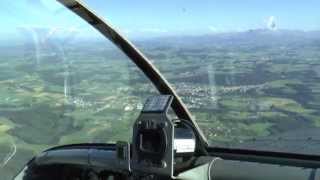 Pilatus PC6 parachuters flight with insane nosedive from 4000m [upl. by Purdum]