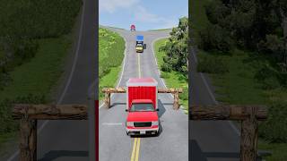 Dump trucks driver log trap crash part639 shortvideo beamngdrive shorts truck india usa [upl. by Odnalo]