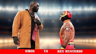 Full Match Rey Mysterio vs Omos  WWE 18 October 2024 [upl. by Yhtnomit]