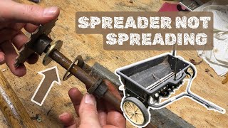 Fixing a Seized AgriFab Tow Behind Spike AeratorDrop Spreader [upl. by Sidras]