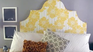 Diy fabric covered headboard instructions [upl. by Lletnuahs552]