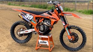 Extreme 2019 KTM 250SXF Build  Motocross Action Magazine [upl. by Amandi133]