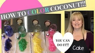 HOW TO COLOR COCONUT l Tutorial [upl. by Omar273]