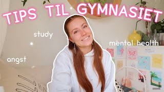 tips til gymnasiet study mental health eksamensangst 🏫📚😇 [upl. by Atterys707]