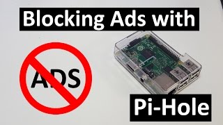 low end tech  ad blocking content filtering dns server with pihole on raspberry pi [upl. by Frankel]