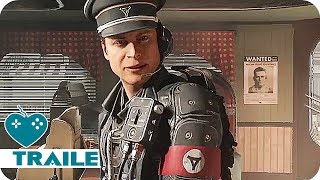 WOLFENSTEIN 2 THE NEW COLOSSUS German or Else Trailer German Deutsch 2017 PS4 Xbox One PC Game [upl. by Adnilrev]