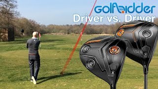 Cobra KING F7 vs F7  Diver vs Driver Hitting Review [upl. by Ahseei]