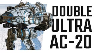 Boom You are Dead Double Ultra Autocannon 20 Nightstar  Mechwarrior Online The Daily Dose 1309 [upl. by Ibbetson485]