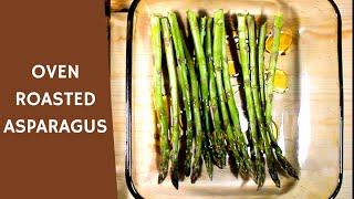 OVEN ROASTED ASPARAGUS  Quick and Easy Recipe by IDcookingcom [upl. by Trescha]