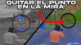 COMO QUITAR EL PUNTO EN LA MIRA EN FIVEM EN 1 MIN  BY GIPSY [upl. by Yetnruoc]