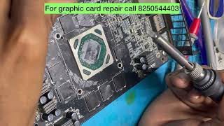 rx 570 4gb no display  Ultimate Technical Solutions rx 570 no display  graphics card repair live [upl. by Krisha]