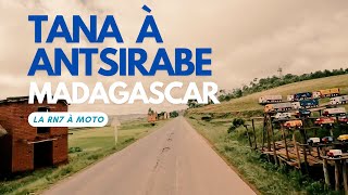 TananariveAntsirabe à moto RN7 Madagascar 🇲🇬 version longue [upl. by Epifano738]