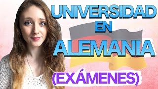 ESTUDIAR EN ALEMANIA  Cómo son los EXÁMENES en la UNIVERSIDAD  AndyGM [upl. by Aznola284]