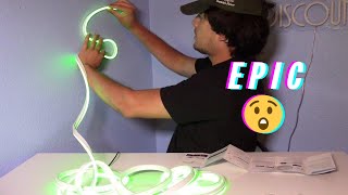 Ligency Neon Rope Lights Review [upl. by Nnire]