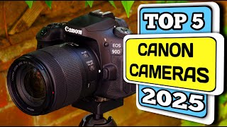 Top 5 Best Canon cameras 2025 [upl. by Brandais]