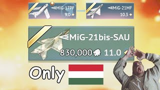 Grind Hungarian Aviation Tech Tree 💀 But Using Only Hungarian Aircraft Part 2 [upl. by Boesch]