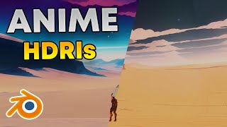 Anime HDRIs in Blender In 3 Minutes [upl. by Raynell]