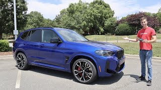 2023 BMW X3 M Competition POV Start Up Exhaust Test Drive Walkaround and Review [upl. by Keldah]