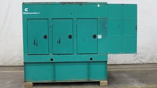 Cummins DGFA 150 kW diesel generator Cummins 6CTA83G2 engine 670 Hrs Yr 1999  CSDG  4405 [upl. by Platus]