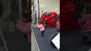 Baby Dance Ducati Showcase 🫣♥️ automobile ducati superbike bikelover superbike india [upl. by Abell]