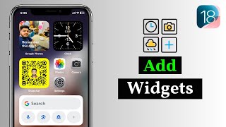 How To Add Widgets on iPhone iOS 18 Update [upl. by Nnaeed560]