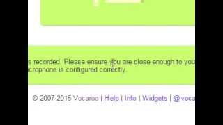 How to Fix Error with recording on vocaroo [upl. by Nnelg]
