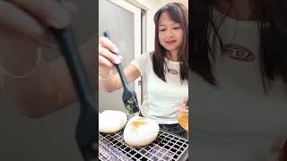 How to make Demon Slayer Butter Miso Onigiri animefood kimetsunoyaiba [upl. by Glad]