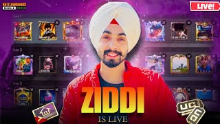 BGMI CUSTOM ROOMS LIVE  UC GIVEAWAY FREE WITH ROYAL PASS ONLY ZIDDI IS LIVE  PUBG MOBILE CUSTOM [upl. by Yeknarf]