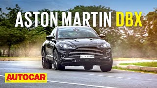 2021 Aston Martin DBX India review  The Indiafriendly Bond car  First Drive  Autocar India [upl. by Argela974]