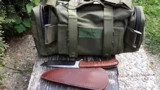 MFH Hip Bag OD Green 30703B EDC Tasche Low Budget Gear Test [upl. by Ahter663]