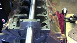 460532 stroker build Milling the block [upl. by Yak]