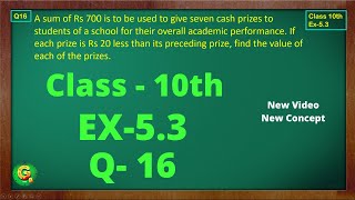 Ex 53 Q16 Class10  AP Chapter 5  Exercise 53  Class10 NCERT  Class10 Ex 53 Q16  Green Board [upl. by Menell]