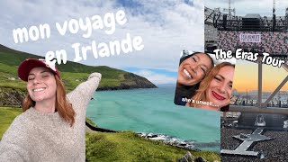 VLOG  Mon voyage en Irlande  The Eras Tour  🫣🍀🇮🇪 [upl. by Nahtaoj]