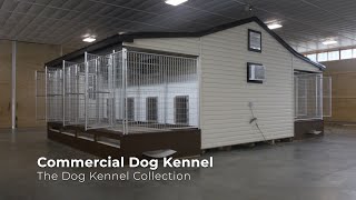 24x24 Commercial Dog Kennel From the Dog Kennel Collection [upl. by Janeen]