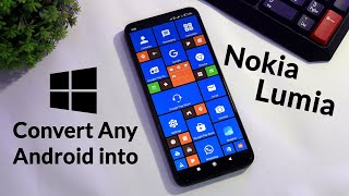 Convert Any Android Phone into Windows Phone  Turn Your Device Like Nokia Lumia  Complete Setup [upl. by Ardrey38]