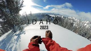 Carver Culbeck  Splitboarding in Idaho  2023 season [upl. by Edyth558]