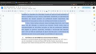 Formatação de Parágrafos no Google Docs [upl. by Tsew]