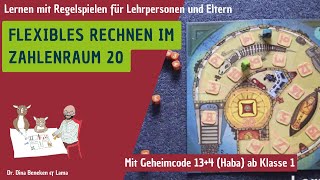 Spielend Kopfrechnen mit Geheimcode 13  4 Mathe spielend lehren in Schule und Lerntherapie [upl. by Means]