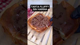 TARTA FLUFFY SIN HARINA shorts recetas [upl. by Retxab]