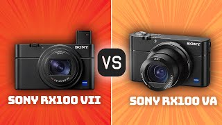 Sony RX100 VII vs Sony RX100 VA Which Camera Is Better With Ratings amp Sample Footage [upl. by Airrotal]