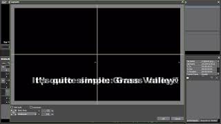 Grass Valley EDIUS Pro  12 Animated title example [upl. by Airym]