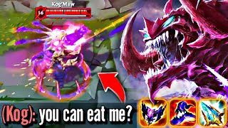 FULL AP CHO’GATH IS BROKEN KOG’MAW WAS MAD [upl. by Atteiluj630]