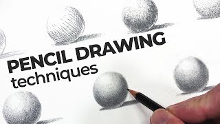 Pencil Drawing Techniques [upl. by Ahsitul]